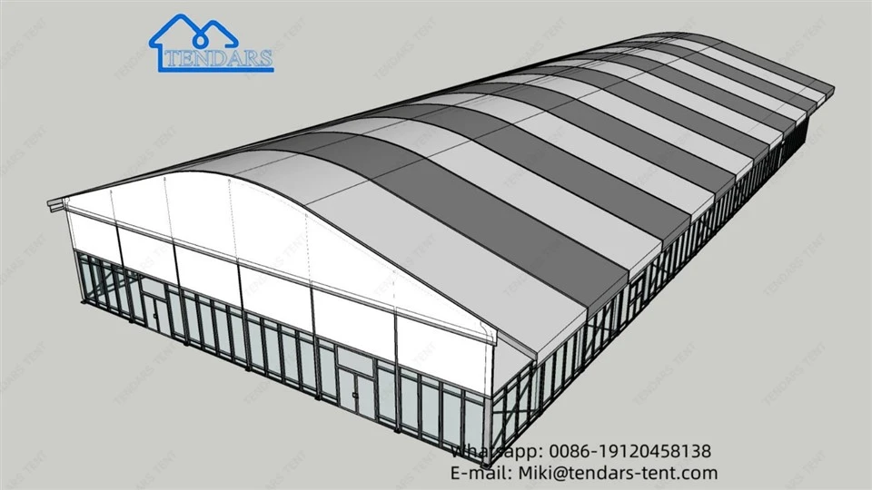 windproof arched roof tent