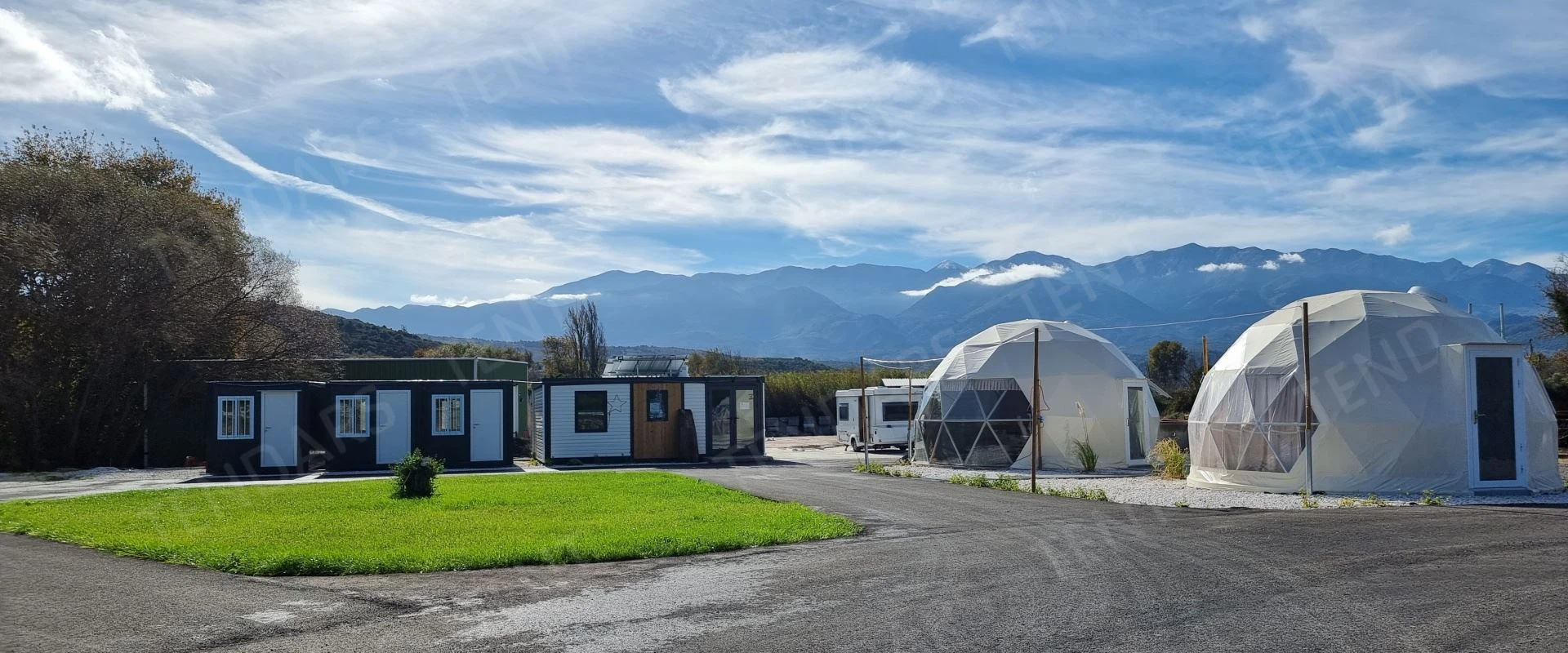 glamping dome