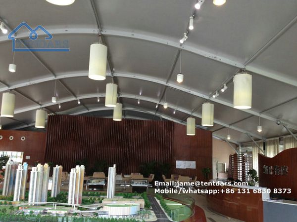 High Quality Aluminium Arch Roof Structure Arcum Clear Span Marquee Tent